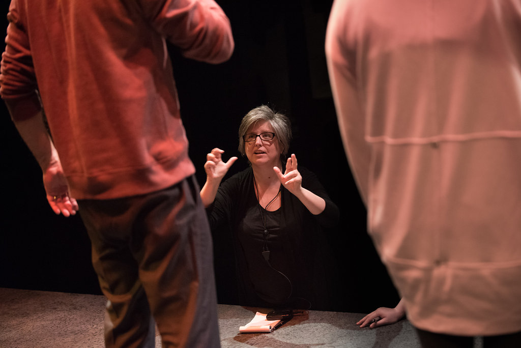 Chris Dodd, Catherine MacKinnon (ASL Coach), and Elizabeth Morris, Ultrasound, 2016